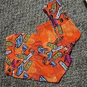 LuLa Roe Girl's Halloween Leggings